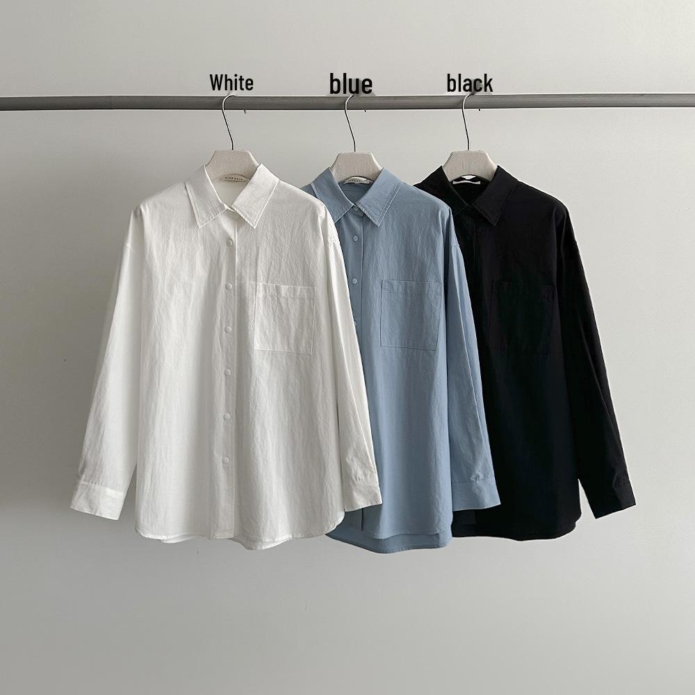 Evertrue Women s 2026 Early Spring Long Sleeve Loose Cardigan Shirt - Mid-Length 53667 One Size чёрный