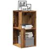 VidaXL Corner Cabinet Old Wood 33x33x67 Cm Engineered Wood, Corner Shelf, Bookcase, Display Cabinet, Bookshelf, 856718