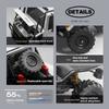 MN333 Auto RC 1/18 Mezza Carta Trazione Integrale Acceleratore Sterzo Completamente Proporzionali Veicolo Giocattolo Scalata Fuoristrada 4WD Regalo Ragazzo