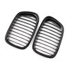 Für BMW 5er E39 525 528 530 535 1999-2003 Auto Kühlergrill Front Nieren Grill Doppellinie Silber Schwarz 51137005837 51137005838