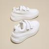 Versatile Velcro Little White Shoes Women's Autumn New Thick Baseplate Shoes Heightening Cake Pine Sports Casual Shoes