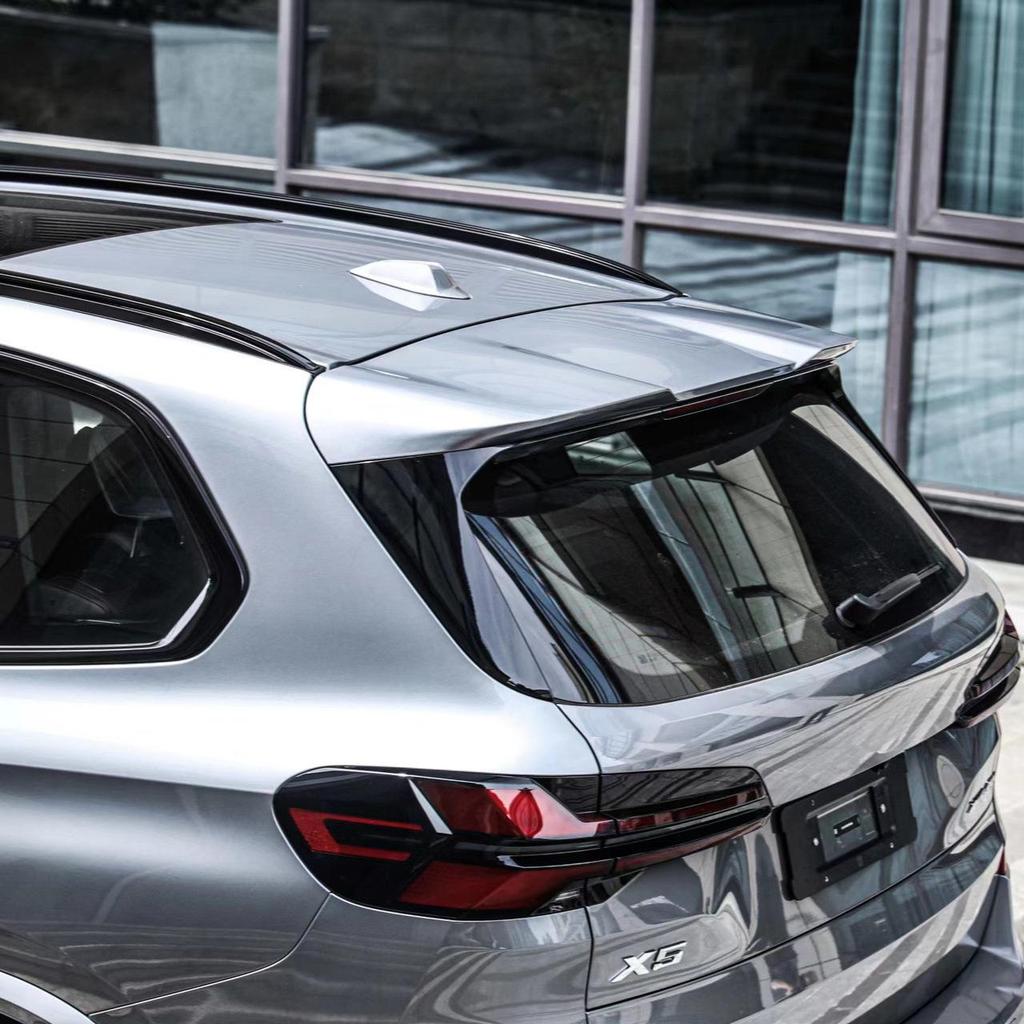 BMW X5 F15 Carbon Pattern Rear Spoiler & Wind Wing Kit Upgrade