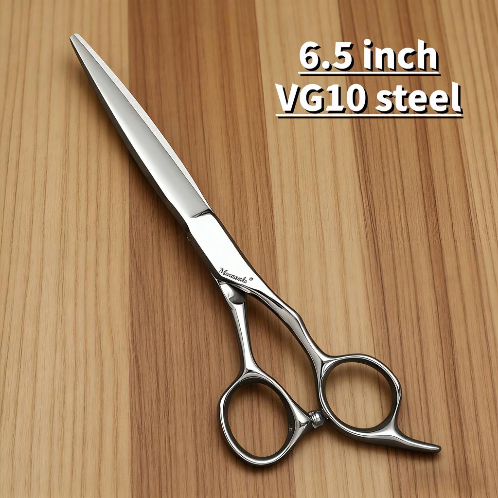 MURASAKI Professional Hair Thinning Scissors, 6.0 Inch VG10 Steel Texture Scissors for Man and Woman, High-End Barber Accessorie