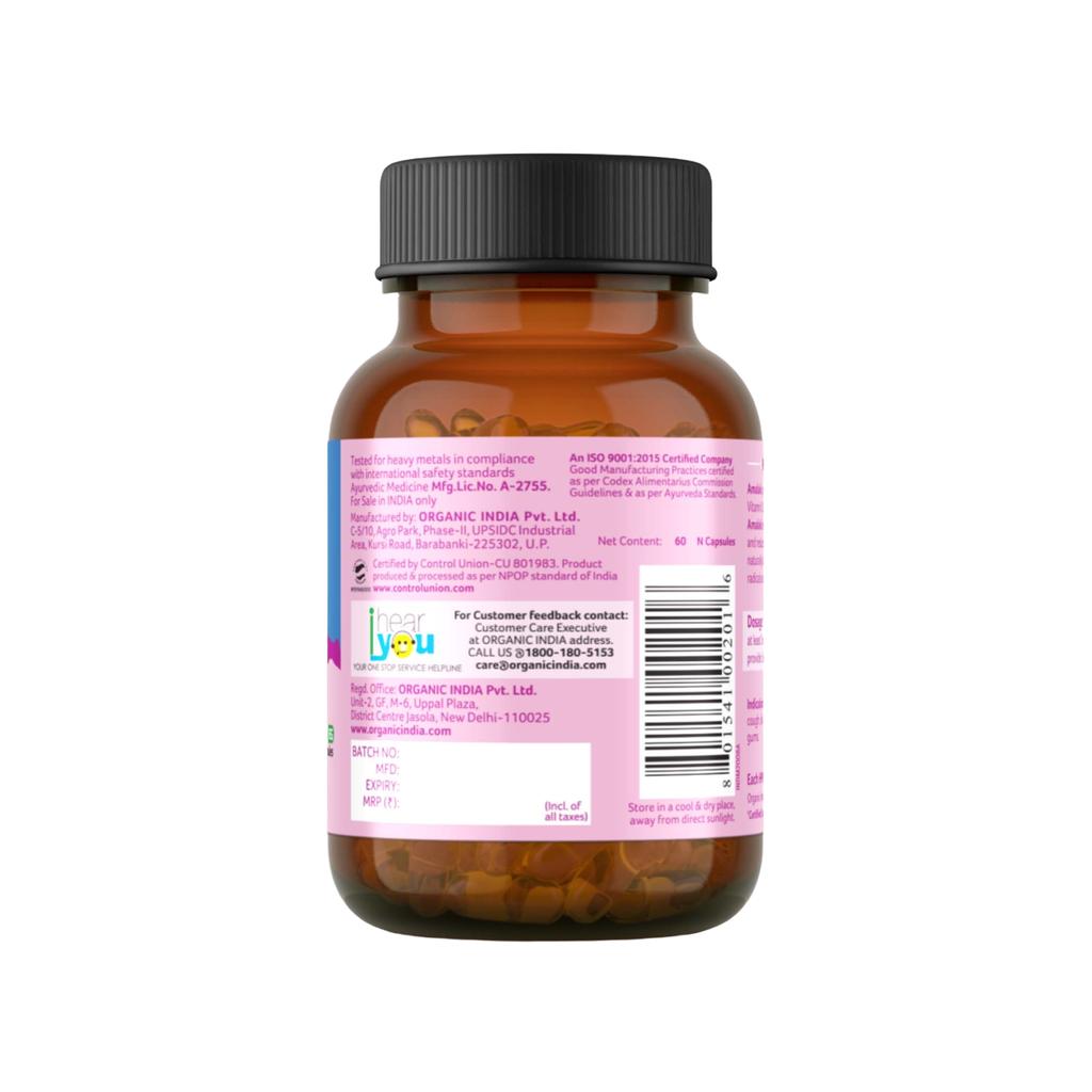 Amalaki (60 Kapseln, 500 mg), Amalaki, Bio-Indien