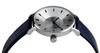 Watch Volare Silver Blue leather strap 36mm WVO20SR007W Navy [KLASSE14] Women's