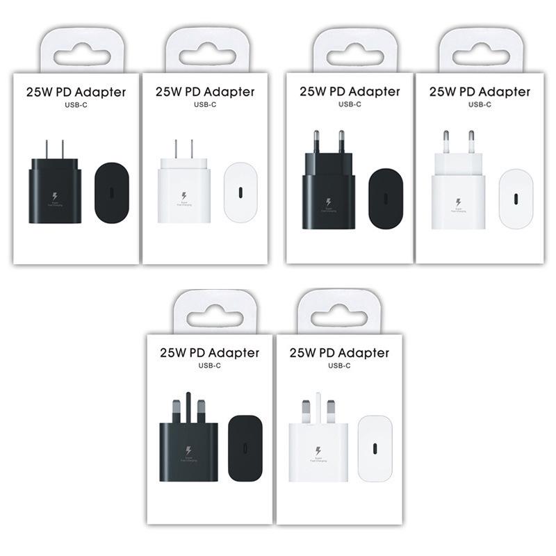 Зарядное устройство Samsung Super Fast Charging 45 Вт - Стандарты EU, UK и US для мобильных телефонов