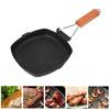 Folding Handle Frying Pan Nonstick Grilling Skillet Steak Special Pan Grill Pan  Camping/Household