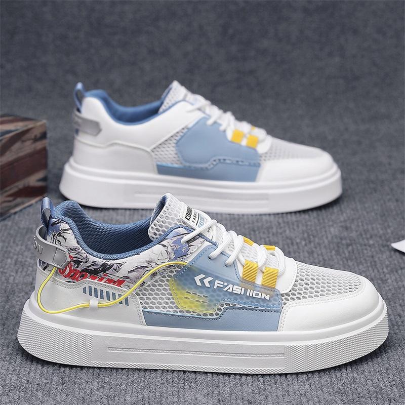Fashion Summer Breathable Shoes For Men Mesh Sneakers Casual Outdoor Sports Tennis Running Hiking Luxury Designer Platform Loafers