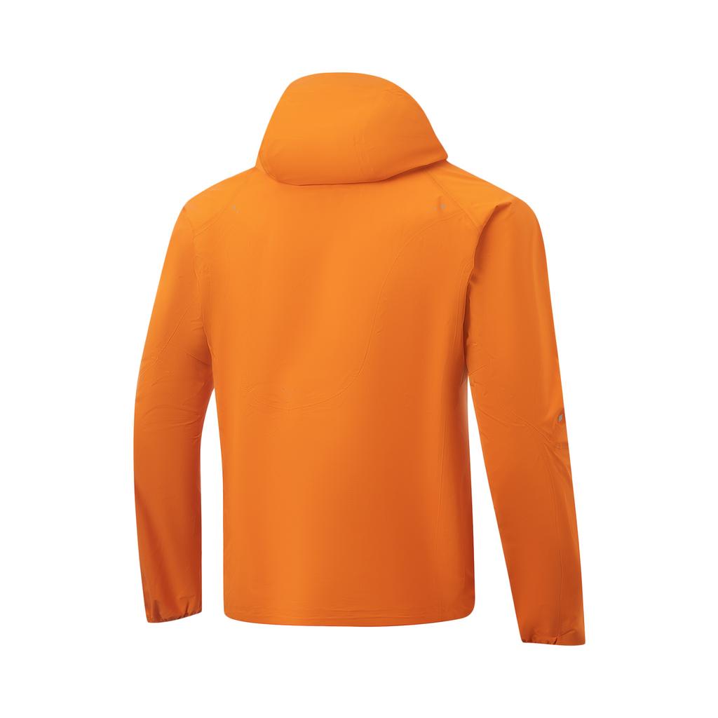 Li Ning X Nine Point Nine Kollaboration Outdoor Running ADV Serie Sportmode Lässig Kapuzenjacke mit Buchstabenaufdruck Winddicht Atmungsaktiv ACFV037-2