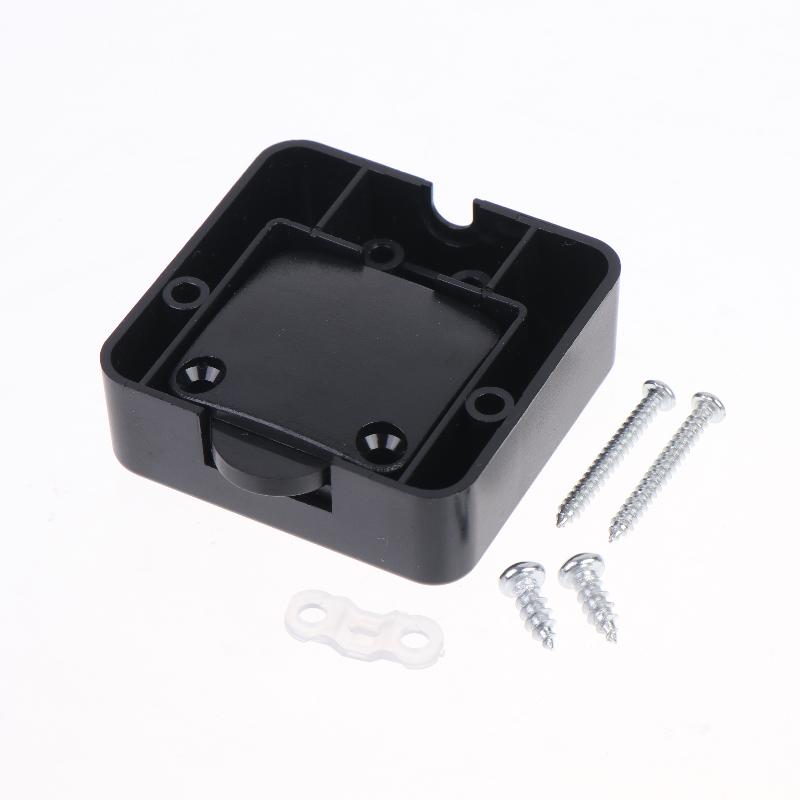 1Pcs Cabinet Lamp Switch Black 2A 250V Automatic Door Activated Light Control Switch For Wardrobe Drawer Cabinet
