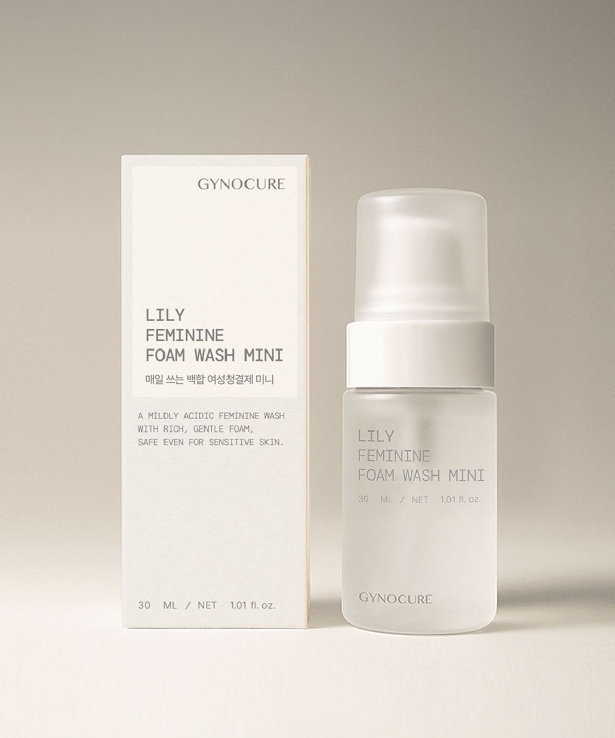 GinoCure Lily Mildly Acidic Hypoallergenic Feminine Wash 30ml