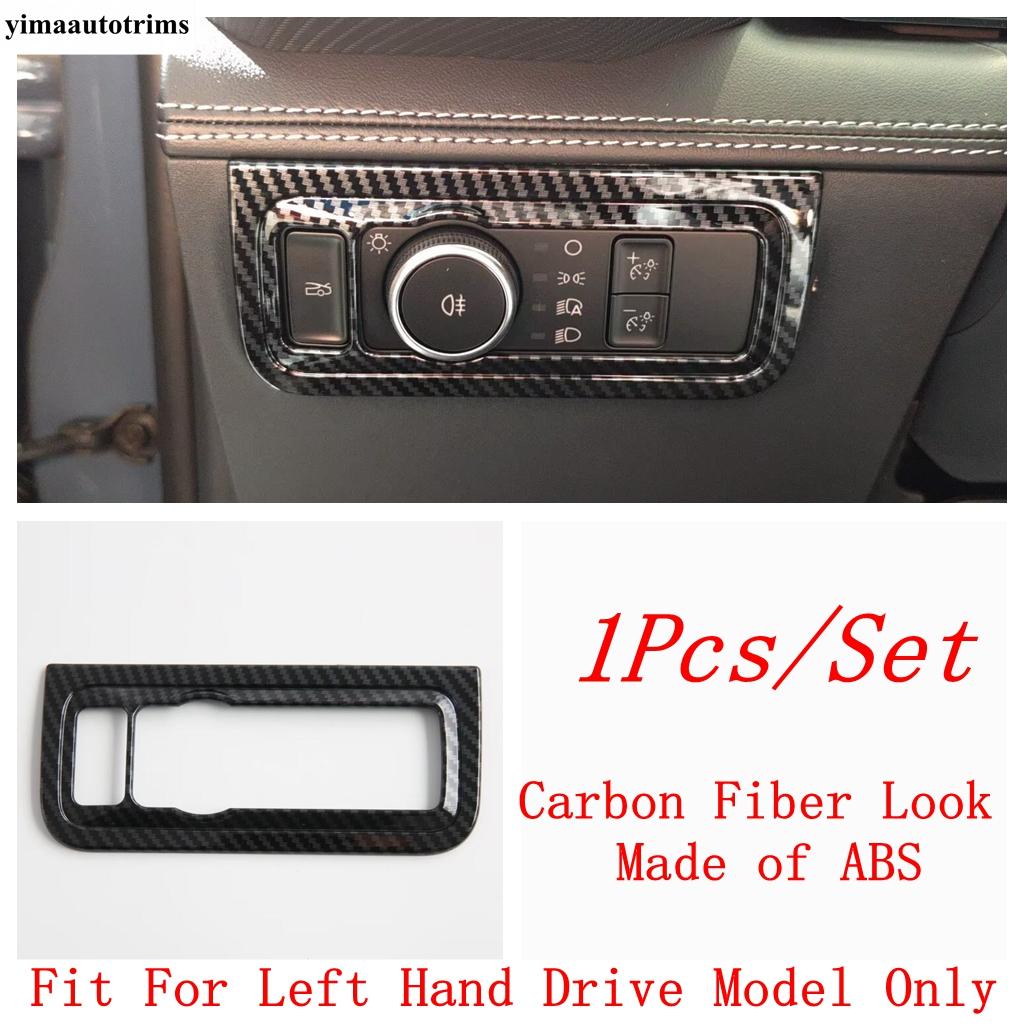 

Window Lift / Head Lamp / Steering Wheel / Gear Shift Panel / Water Cup / Air Cover Trim Accessories For Ford Mustang 2024 2025 Head Lights Switch