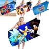 Ikonisches Sonic The Hedgehog Strandtuch Perfekt Für Gamer Und Fans Des Klassischen Spiels