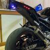Für S1000RR S1000R M1000RR 2025 Kennzeichenhalter Motorrad Heck clean verstellbar kurz Nummer s1000rr s1000r m1000rr 2019-2025 Motorrad