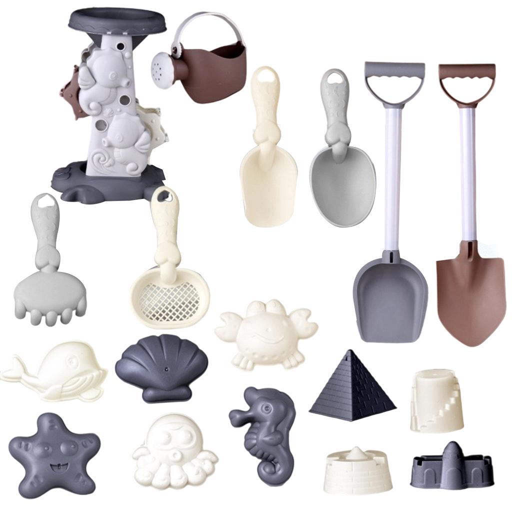 Beach Toy Summer Beach Play Set for Kids Water and Sand Toy Bucket Set for Outdoor Fun Bucket and Tool