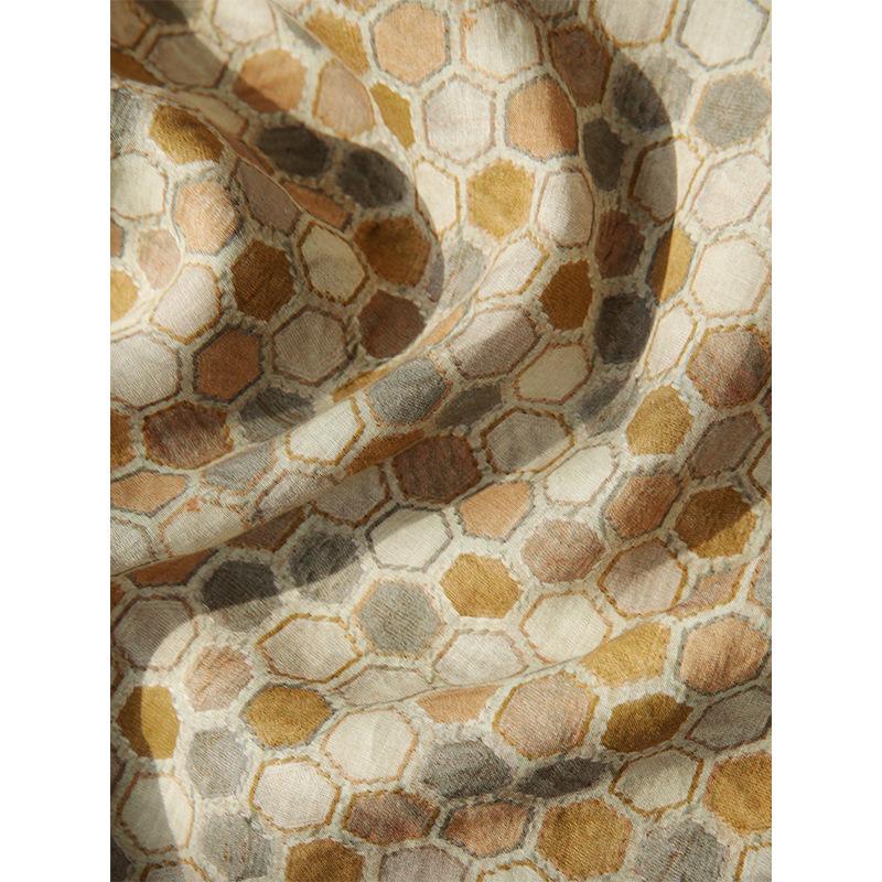 Spring and Summer Comfortable Breathable Geometric Print Dress