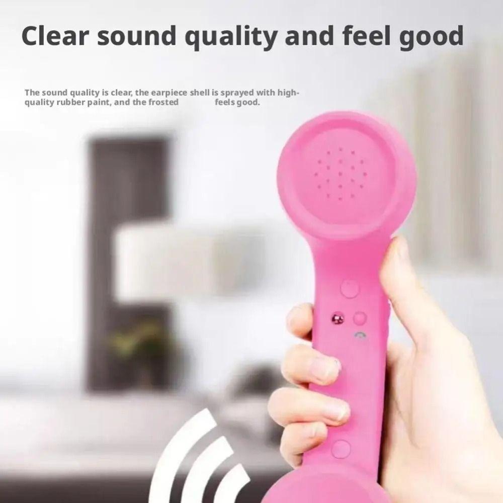 Wired Receiver Retro Telephone Handset Handheld Telephone Receiver  For Mobile Phones