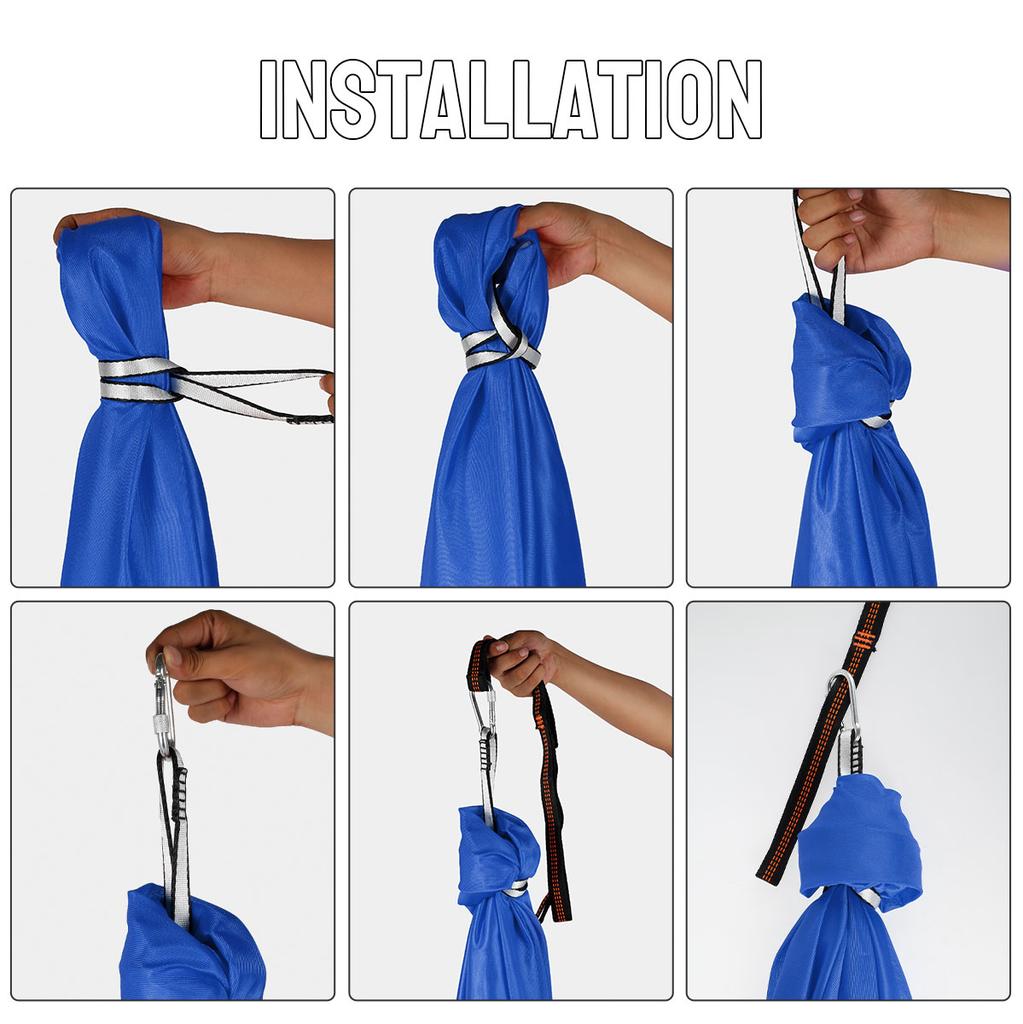 Copii în aer liber interior leagăn hamac Cuddle până la senzorial copil terapie moale elastic colet scaun stabil leagăn agățat senzorial leagăn