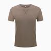 Men's Half Sleeved Round Neck Ice Silk T-shirt, Men's Sports and Leisure Running Top, Men's Fitness Short Sleeved Men's Quick Drying Clothes