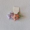 1 Pair Girl Hair Ties High Elasticity Soft Cotton Filled Texture Star Decor Hair Ropes Damage Free Hair Styling Tool Hair Accessories