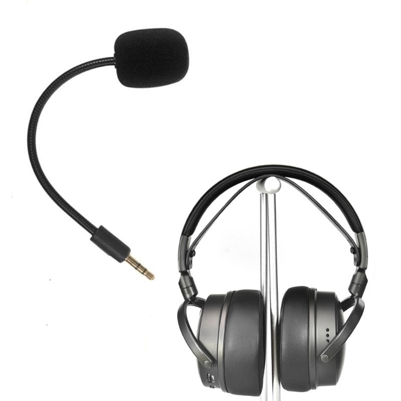 Replacement Gaming Headset Boom Microphone for Maxwell Gaming Headsets 3.5mm Microphones Upgrades Your Gaming Experience