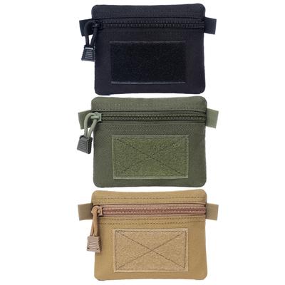 Outdoor Hiking Molle Pouch Wallet Waterproof Portable Travel Zipper Waist Bag