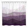 Spliced digital printed fabric shower curtains, thickened waterproof bathroom curtains and bathroom partition curtains