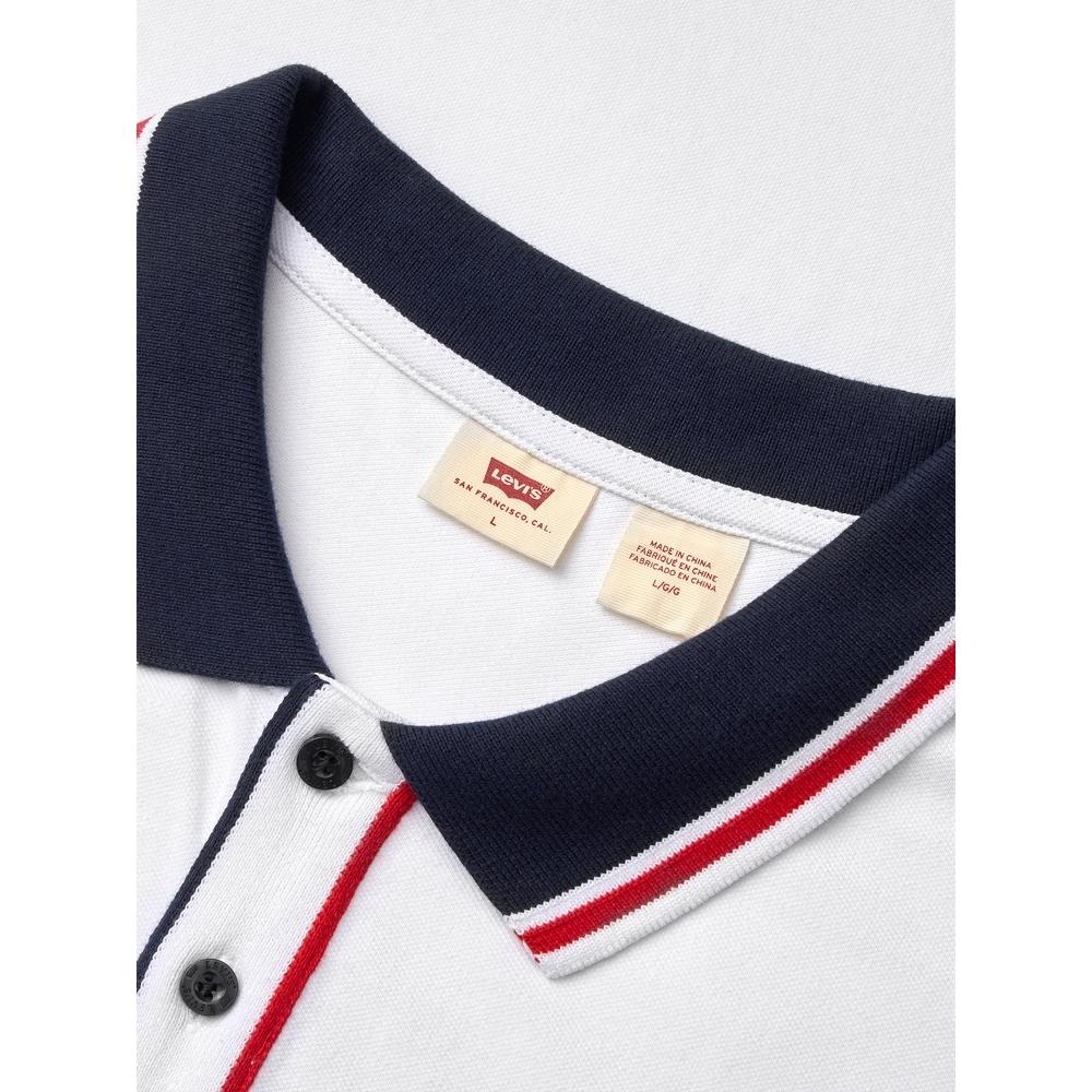 Levis SS24 Paris Limited Edition Capsule Collection Vintage Casual Polo Shirt Men Tops White 0023R-0001