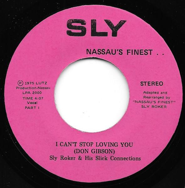 

7-дюймовая пластинка SLY ROKER HIS SLICK CONNECTIONS I Cant Stop Loving You LPA2000 Sly 1975 Багамы Регги Ска Даб Б/у