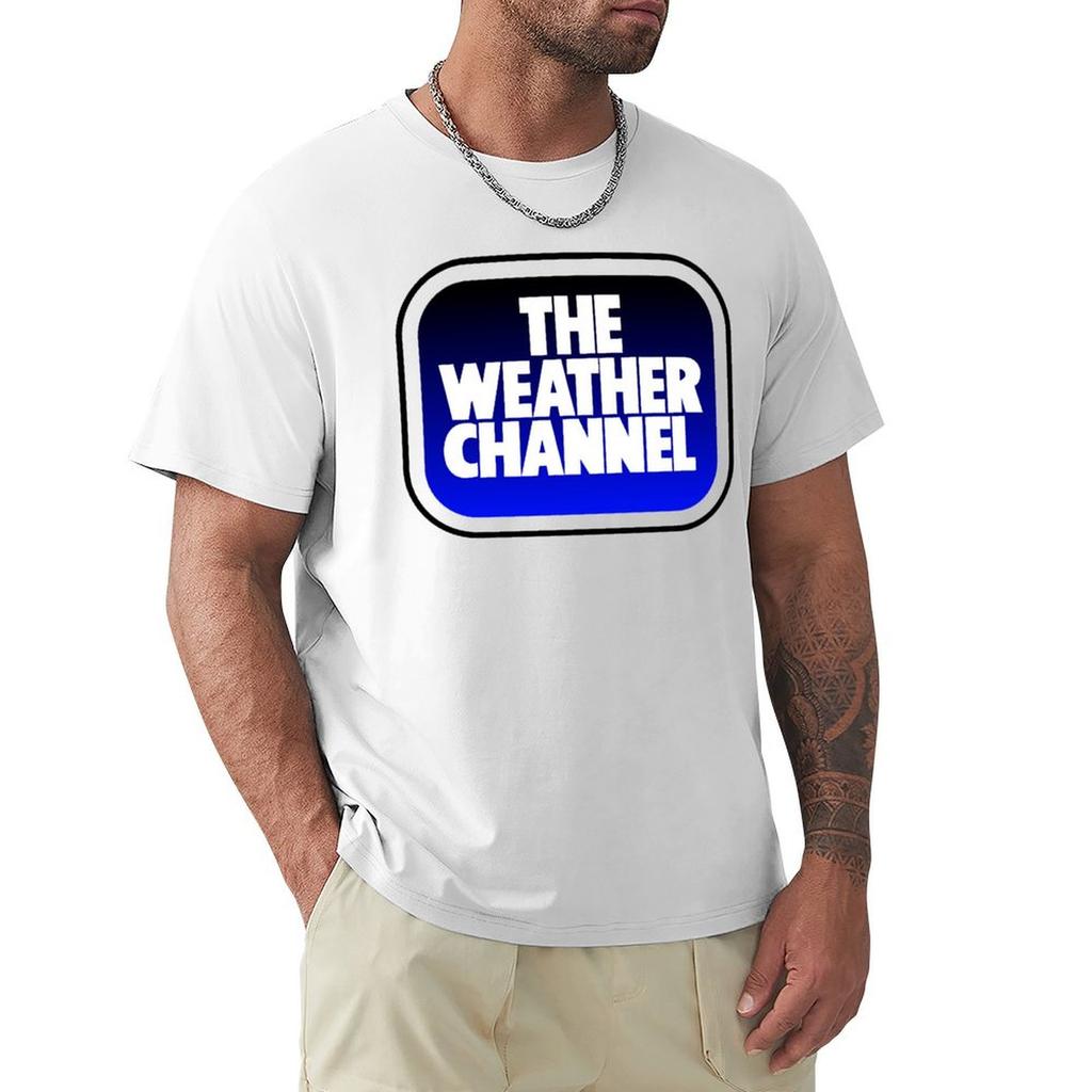 The Weather Channel TShirt Soft Casual Short Sleeve Cotton Tee