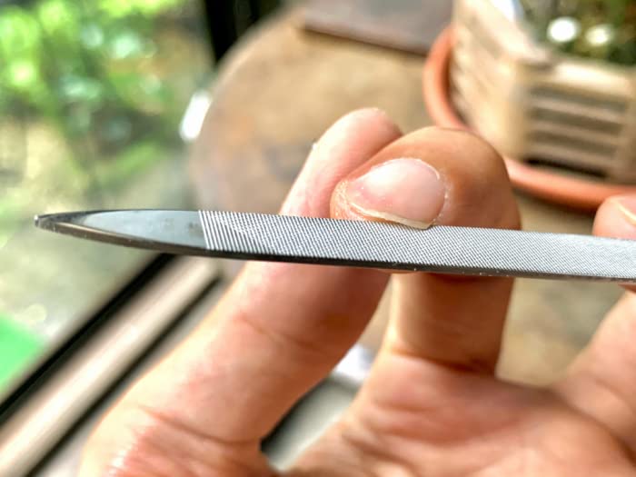 YOSHIDA YASURI Nail File Silver 140 Blister