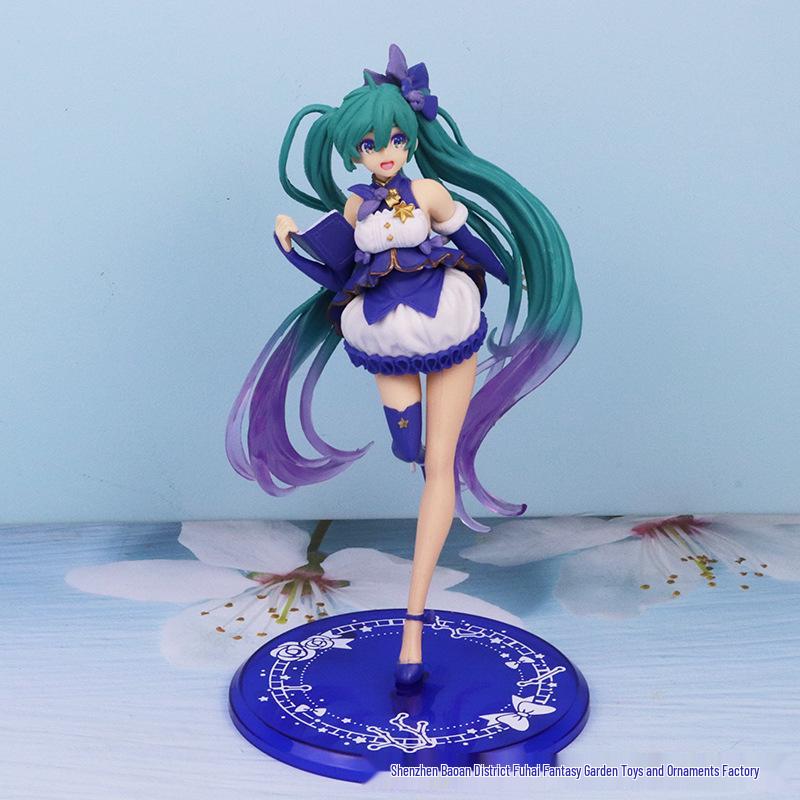 Hatsune Miku Disney Princess Series Anime Figure: Rapunzel, Cinderella, Sleeping Beauty PC Ornament