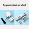 Corrosion Resistant 304 Stainless Steel Mount Bolt Door Latches Weatherproof For Gate Cabinets Window