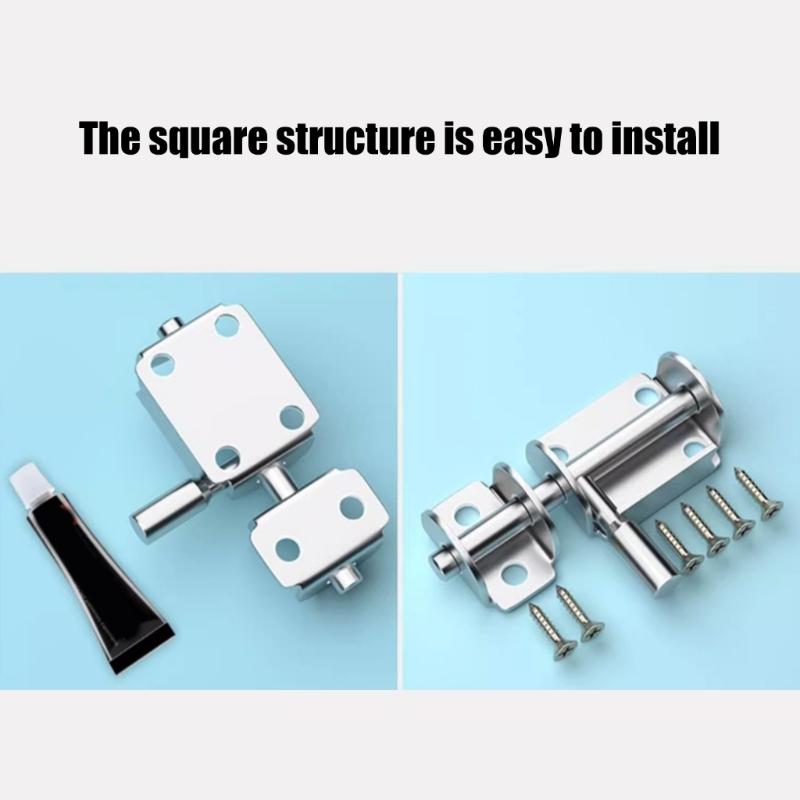 Corrosion Resistant 304 Stainless Steel Mount Bolt Door Latches Weatherproof For Gate Cabinets Window