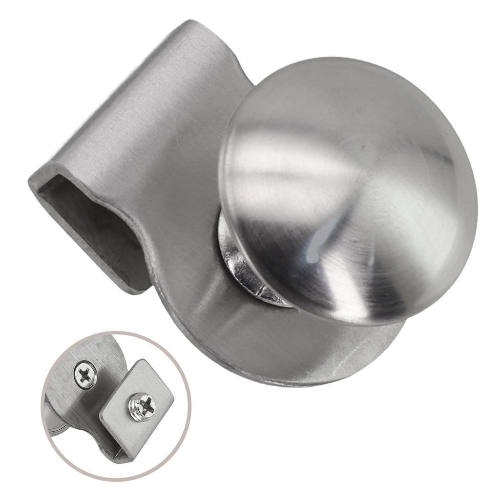 Door Clamp Clip Pull Pull Handle Handle Clamp Silver Stainless Steel Versatile Usage Cabinet Drawer Cabinet Knobs
