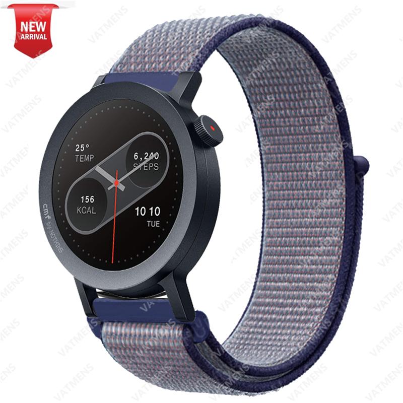 Řemínek pro chytré hodinky CMF Watch Pro 2 Náhradní náramek Nylonový sportovní smyčkový řemínek Correa pro CMF Watch Pro 2