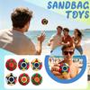 Plush Kick Ball Soft Footbag for Outdoor Indoor Play Durable Lightweight Fun Toy for Lawn Beach and Backyard Activities