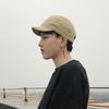 Retro Men's Solid Color Hat Couple Soft Top Comfortable Skin Friendly Baseball Cap Men's Duckbill Cap Men
