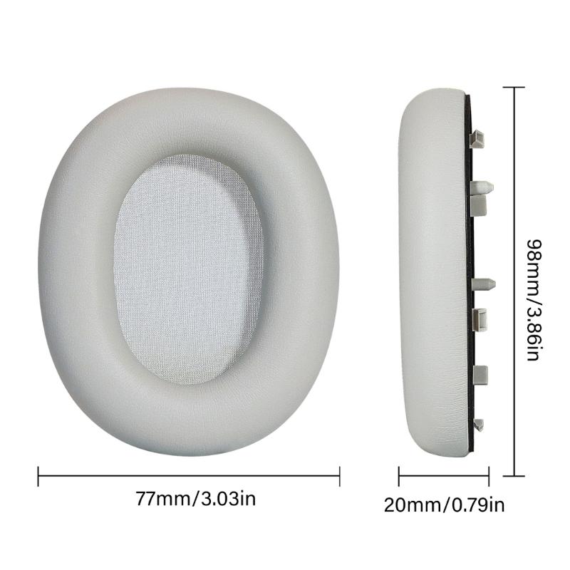 Sponge Ear Pads For WH-1000XM6 Headphones Sweat Resistant And Light Weight Comfort Ear Pads Foam Ear Cushions Pillow