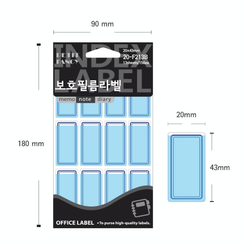Petit Fancy Koruyucu Film İndeks Etiket Çıkartmaları (Her Birinden 10'ar adet) İndeks Etiketi / Kategori Etiketi / Ofis Etiketi / Etiket Çıkartmaları / İşaretleme Araçları - 42 Seçenek