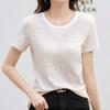 Navava NT2302 STripe Round Neck ShorT Sleeve T shirT