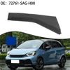 Car Rear Door Outer Pillar For Honda For JAZZ For GD1 2003-2008 72761-SAG-H00 Trim Decoration Outer Garnish Cover Black ABS