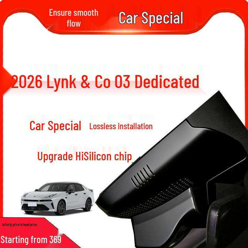 4K Dash Cam with Free Wiring for Lynk & Co Models 01, 03, 05, 06, 09