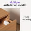 2/4 Locks + 1 Key, Child-Proof Magnetic Locks for Cabinets And Drawers, Invisible Multifunctional Locks.