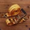 Heavy Duty Ratchet Tie Down Straps 2/3/4/6 Meter Long Double Hook Lashing Belt For Truck Cargo Securing Transport Binding