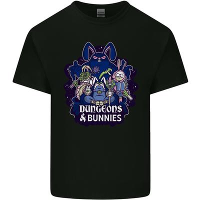Dungeons Bunnies Role Play Games RPG Unisexs Light Cotton TShirt