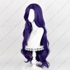 Rarity Cosplay Wig 90cm Long Dark Purple Curly Wigs Heat Resistant Synthetic Hair