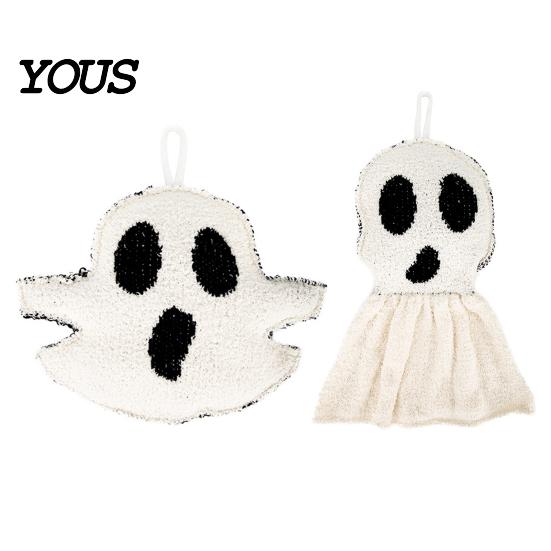 Halloween Plush Ghost Decor Hanging Ornament, Cute Spooky Tabletop Decoration for Home Figurine, Holiday Atmosphere Props, Funny Party Supplies