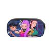 Huntrix Kpop student print pencil bag Kpop witch hunting girl group student storage stationery bag pencil bag KTY