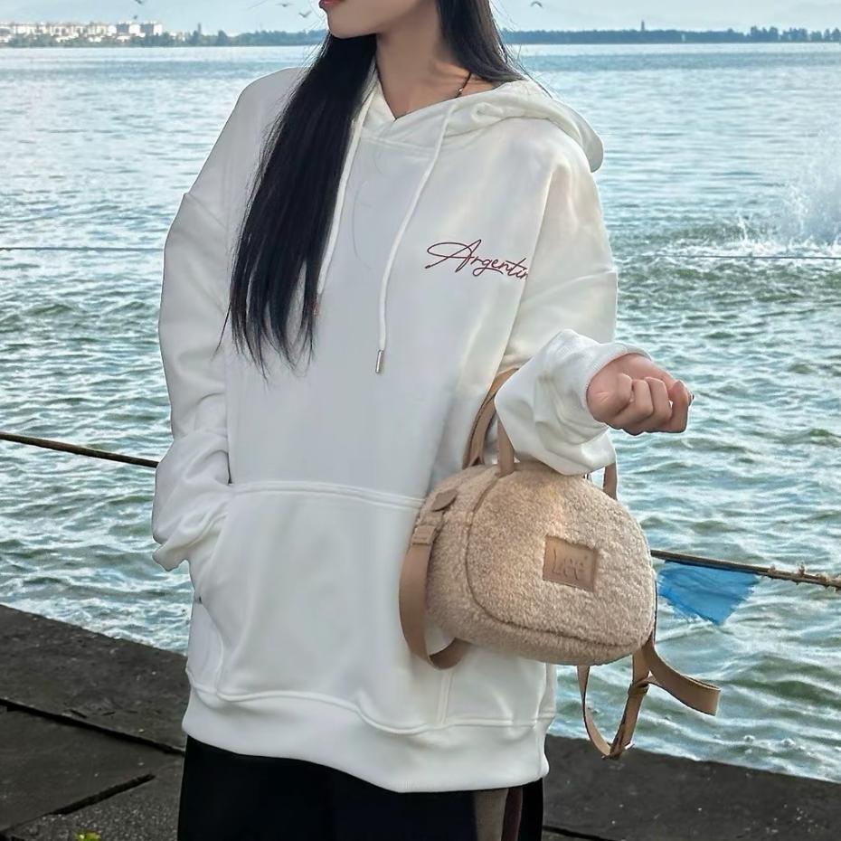 New Lee Fabric, PU Crossbody Bag Regular Women's Khaki LE240097M-306